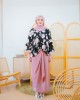 Mareesa Kurung (Dusty Pink + Black)