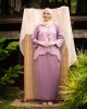 Niarina Scallop Modern Kurung (Yam Purple)