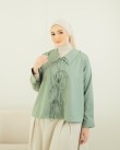 Lilybeth Coquette Cardigan (Sage Green)